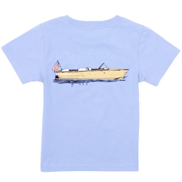 PROPERLY TIED - Boating Tradition Short Sleeve - Light Blue - Picture 1 of 6